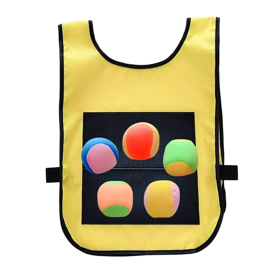 Outdoor Toys Adventure Game for Kids and Family Backyard Play with Catch Vest and Five Skill Set