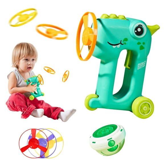 Outdoor Toys for Kids Ages 4-8: Flying Disc Launcher Toys, Outside Toys for Toddlers 3-5  Birthday Gifts Boys Girls