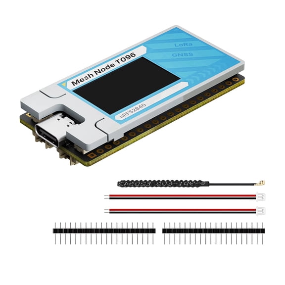 Outdoor Tracking Mesh Node for Hikers and IoT Devs With GNSS L1+L5, LoRa SX1262, nRF52840, USB-C Battery  Heltec