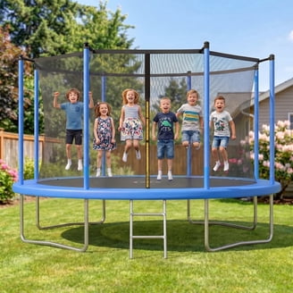 Bestway Xtreme Air 12 ft Trampoline for Kids & Adults, No-Gap
