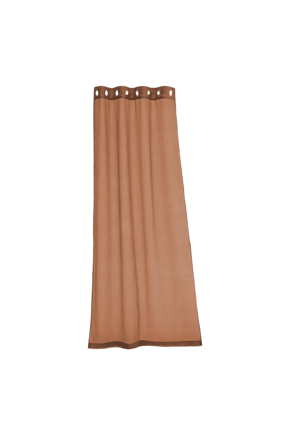 Outdoor Transparent Curtain Waterproof Transparent Curtains Screen for Gazebo Terrace Front Porch Pergola Decor 52 x 84 inch