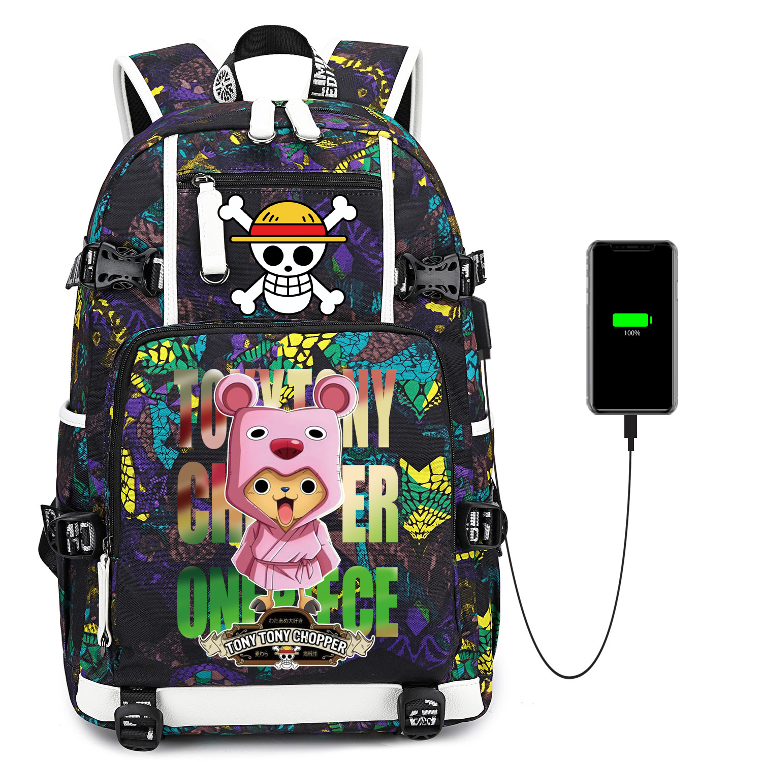 Ucsb Student Backpack Outdoor Travel Backpack With One Piece Design Waterproof USB Charging ...