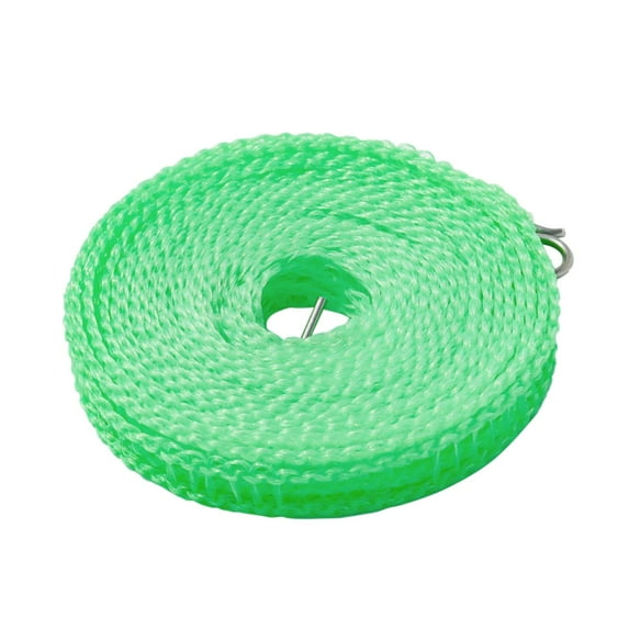 Outdoor Travel Clothesline*1 Windproof Nylon Clothesline Blue Green Colors Adjustable Clothes Drying Rope Travel Clothes Line Portable Laundry Line for Indoor Outdoor Camping Home Hotel