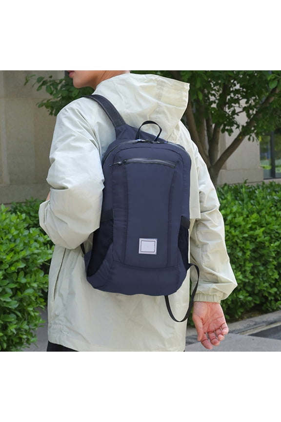 Outdoor Travel Folding Backpack, Lightweight Portable Daypack for Men and Women for Hiking and Commuting