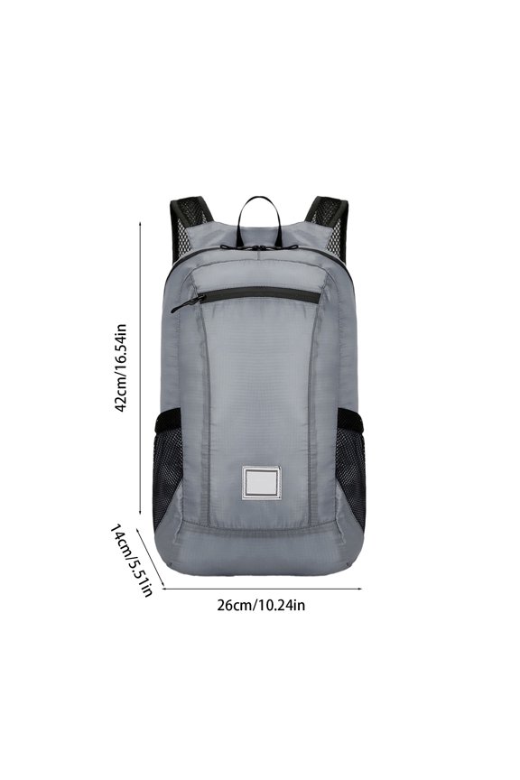 Outdoor Travel Folding Backpack, Men & Women Portable Daypack for Hiking, Camping & Adventures