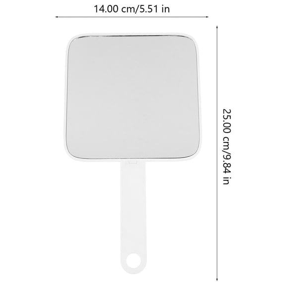 Outdoor Travel Handheld Mirror Folding Makeup Mirror Vanity Mirror Phone Rack