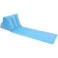 thumbnail image 1 of Outdoor Travel Inflatable Triangle Cushion Fashion Leisure PVC Flocking Triangle Beach Cushion, Grass Cushion, Camping Folding Rest, 1 of 8