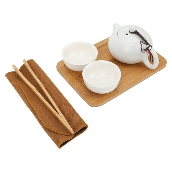 Outdoor Travel Tea Set Making Ceramic Pot Chic Teapot Household Mini Kettle Japanese