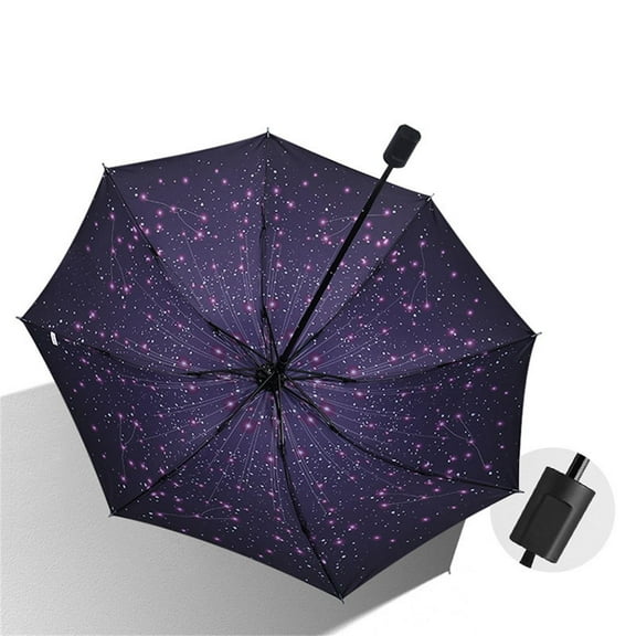 Outdoor Travel Umbrella Mini Easy To Carry Suitable For Men And Women Wind And Rain And Sun Folding Umbrella