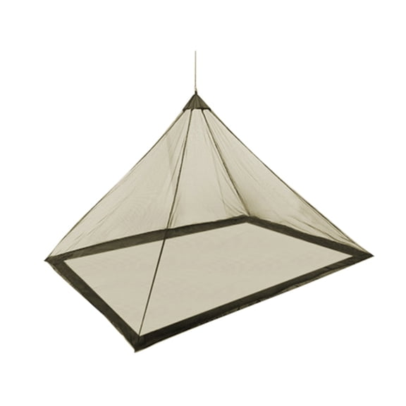 Outdoor Camping Mosquitoes Netting Fly Netting Triangular Outdoors Fly Netting with Carry Bag for Single Camping Use Easy to Use