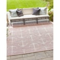 thumbnail image 1 of Outdoor Trisha Collection Area Rug Pink - 13' Square, 1 of 5