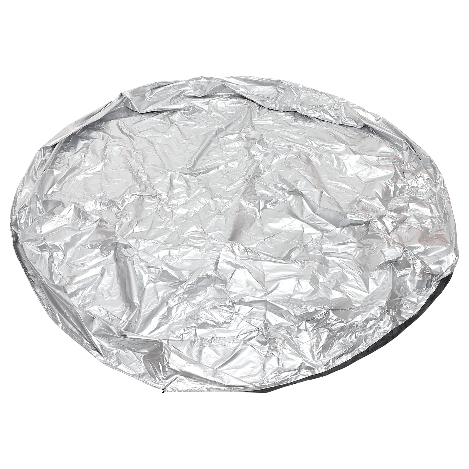 Outdoor Tub Cover Cap Round Hot Tub Cover Waterproof Hot Tub Protector