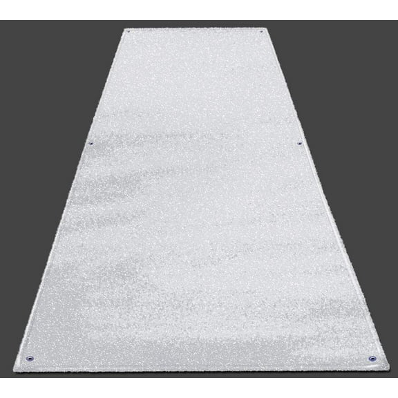 Outdoor Turf Wedding Aisle Runner - White - 4' x 10' - Many Other Sizes to Choose From