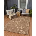 thumbnail image 1 of Outdoor Turgh Collection Area Rug Brown - 6'x9', 1 of 5