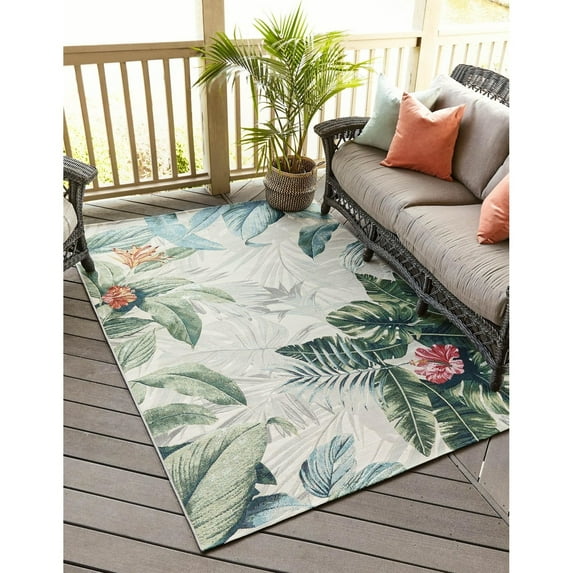 Outdoor Turgh Collection Area Rug Multi - 3'3"x5'3"