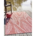 thumbnail image 1 of Outdoor Turgh Collection Area Rug Rust Red - 6'x9', 1 of 5
