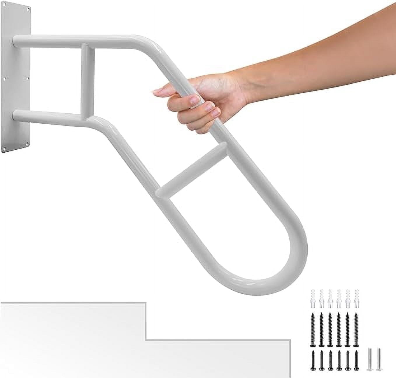 Grabbing Railing Outdoor U-Shaped Stair Railing - 28