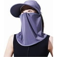 thumbnail image 1 of Outdoor UPF 50+ UV Sun Protection Waterproof Breathable Face Neck Flap Cover Folding Sun Hat for Men/Women, 1 of 8