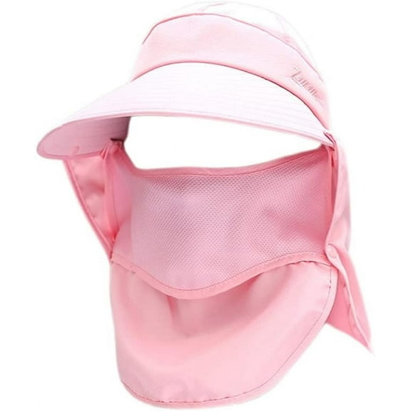 Outdoor UPF 50  UV Sun Protection Waterproof Breathable Face Neck Flap Cover Folding Sun Hat for Men/Women