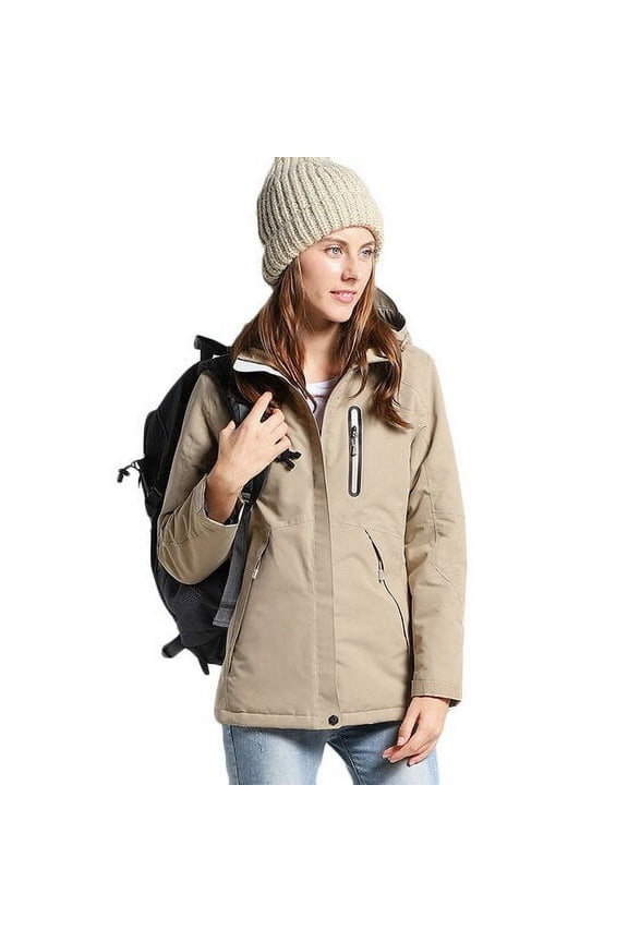 Outdoor USB Heated Hiking Jacket Women Men Overcoat Trekking Windbreaker Ski Waterproof Jackets Coats AM354