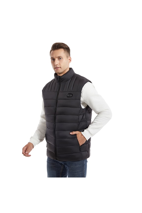 Outdoor USB Heating Vest Warming Vest Winter Flexible Electric Thermal Clothing ColdDay Fishing Hiking Camping Warm Clothes