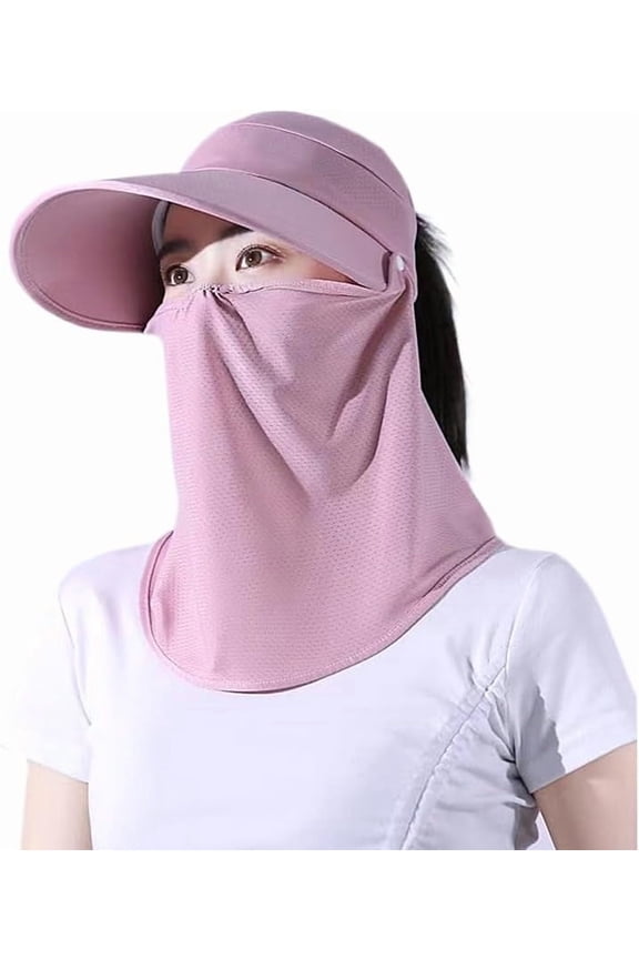 Outdoor UV Sun Protection Waterproof Breatha Face Neck Flap Cover Folding Sun Hat for Men/Women