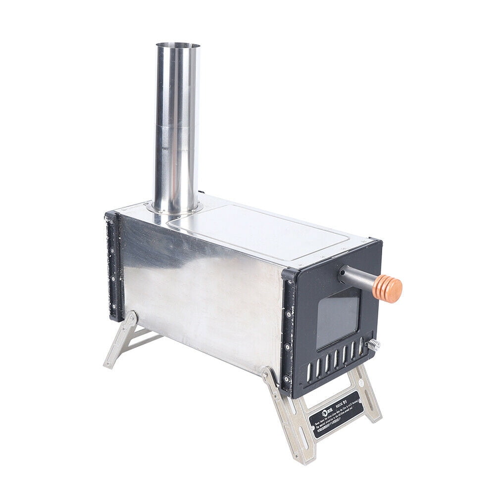 Outdoor Ultralight Titanium Wood Stove Multipurpose Camping Tent