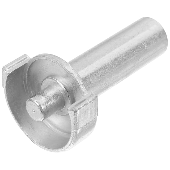 HINTRMENT Durable Plated Silver Metal Replacement Rod for Patio Umbrella Crank Handrail Suitable for Outdoor Use
