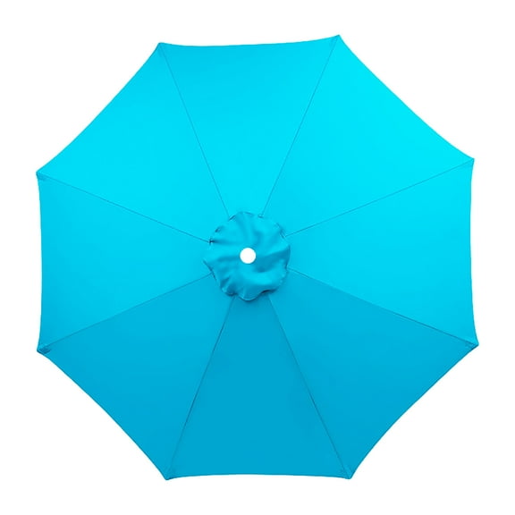 Outdoor Umbrella Replacement Cover,Patio Umbrella Replacement Canopy Only,Outdoor Table Market Yard Umbrella Replacement Top Cover with 6 Rib,Patio Umbrella Replacement Canopy,Sunshade Rainproof Sun