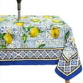 thumbnail image 1 of Outdoor Umbrella Tablecloth with Umbrella Hole for Rectangle Table 60x120 inch Lemon Patio Table Cloth with Zipper, 1 of 6