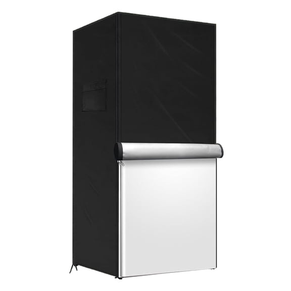 Outdoor Use Upright Freezer Cover Water Resistant Oxford Fabric Protectors Fits 56x58x86cm Compacts Refrigerators Dustproof
