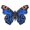 thumbnail image 1 of Outdoor Wall Decor Butterfly Decoration Metal Butterfly Wall Decor for Fence Metal Wall for Home Decorations Blue, 1 of 6