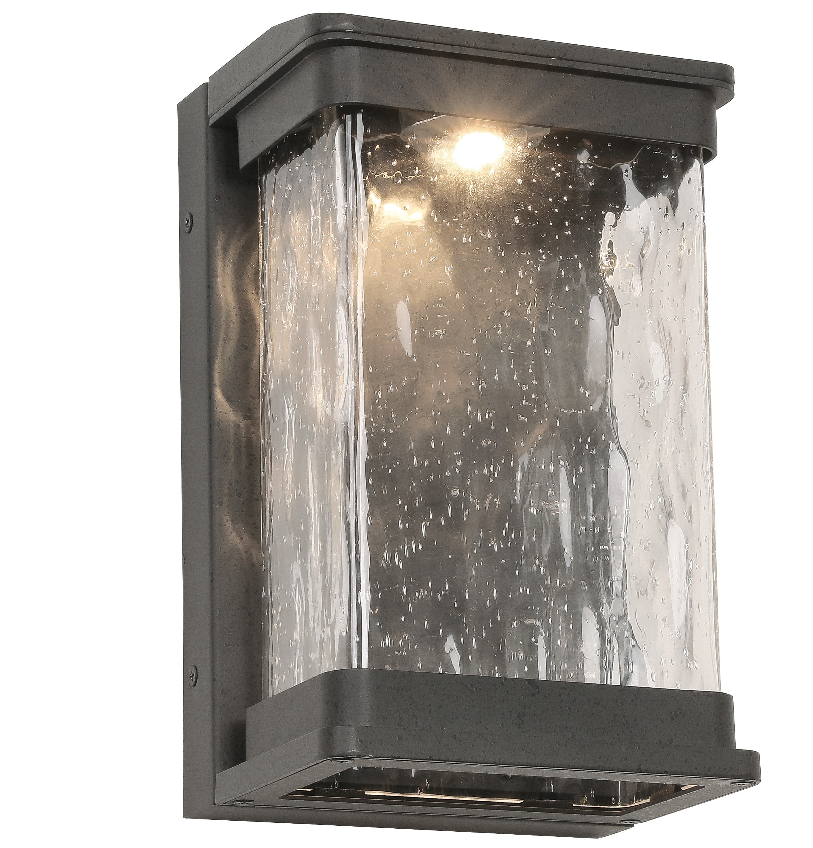 Outdoor Wall Light Wall Modern Porch Light with Bubble Glass, Exterior ...