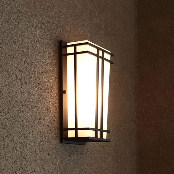 Outdoor Wall Light Waterproof Wall Lamp, Exterior Wall Sconce Square Porch Light Fixture Wall Mount, Exterior Wall Lighting Fitting for Corridor Villa Courtyard Lighting