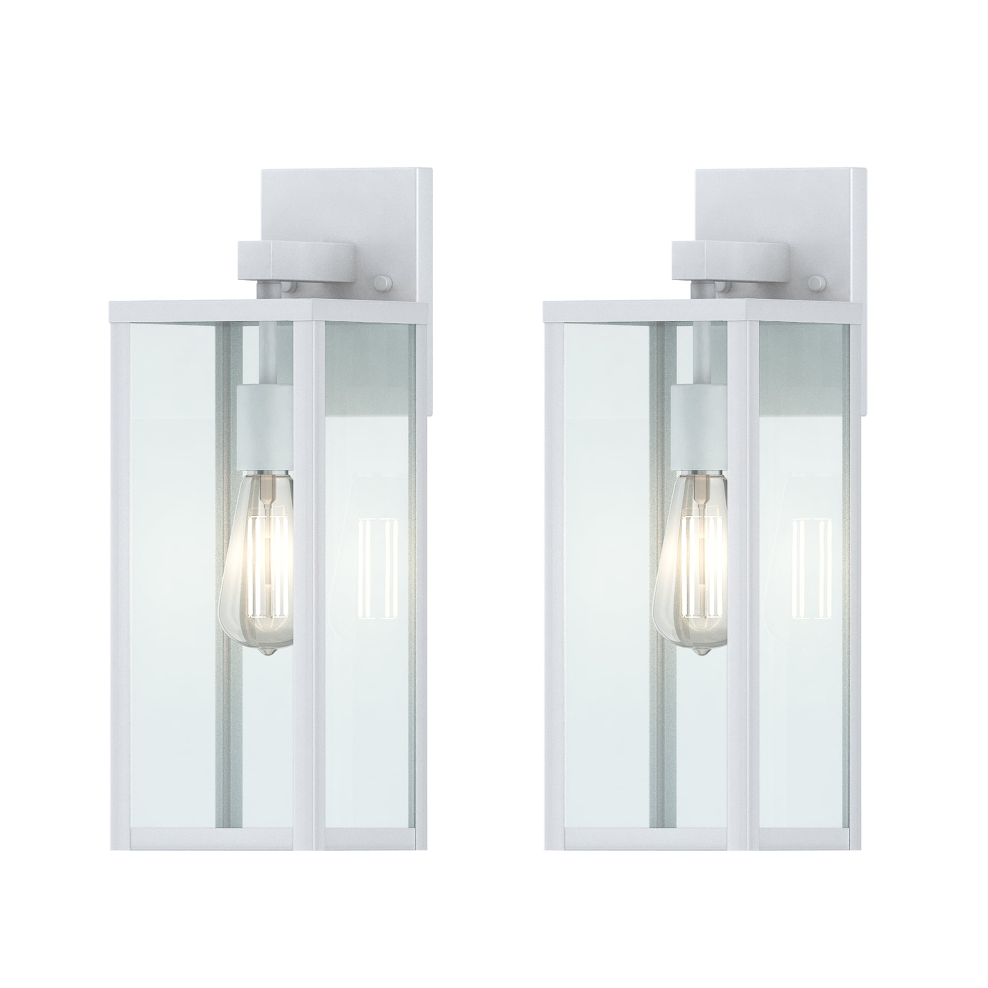 Outdoor Wall Lights Matte White Outdoor Porch Lights Wall Mount