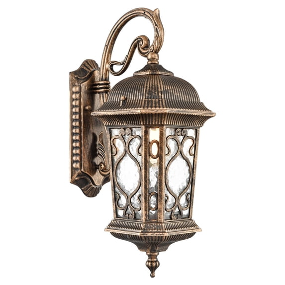 Outdoor Wall Lights Waterproof Outside Porch Light Glass Exterior Wall Sconces