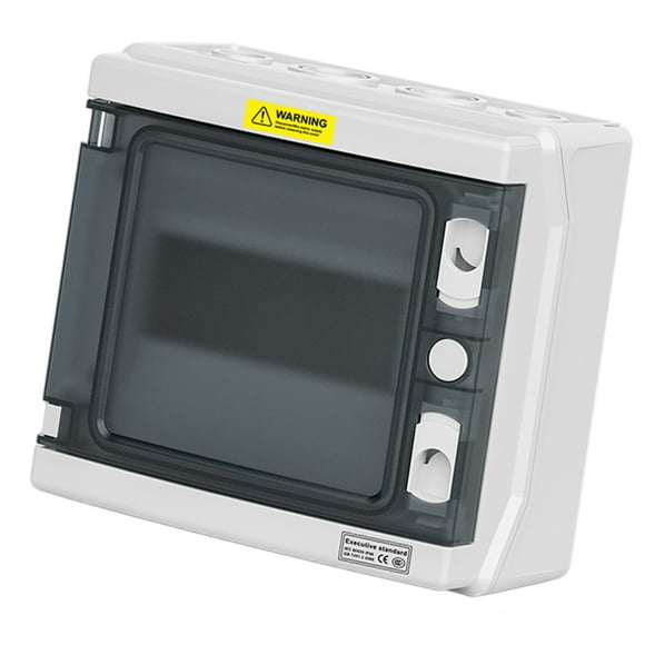 Outdoor Wall Mount Breaker Box IP65 Rate Pre Drilling Holes Din Rail Ready