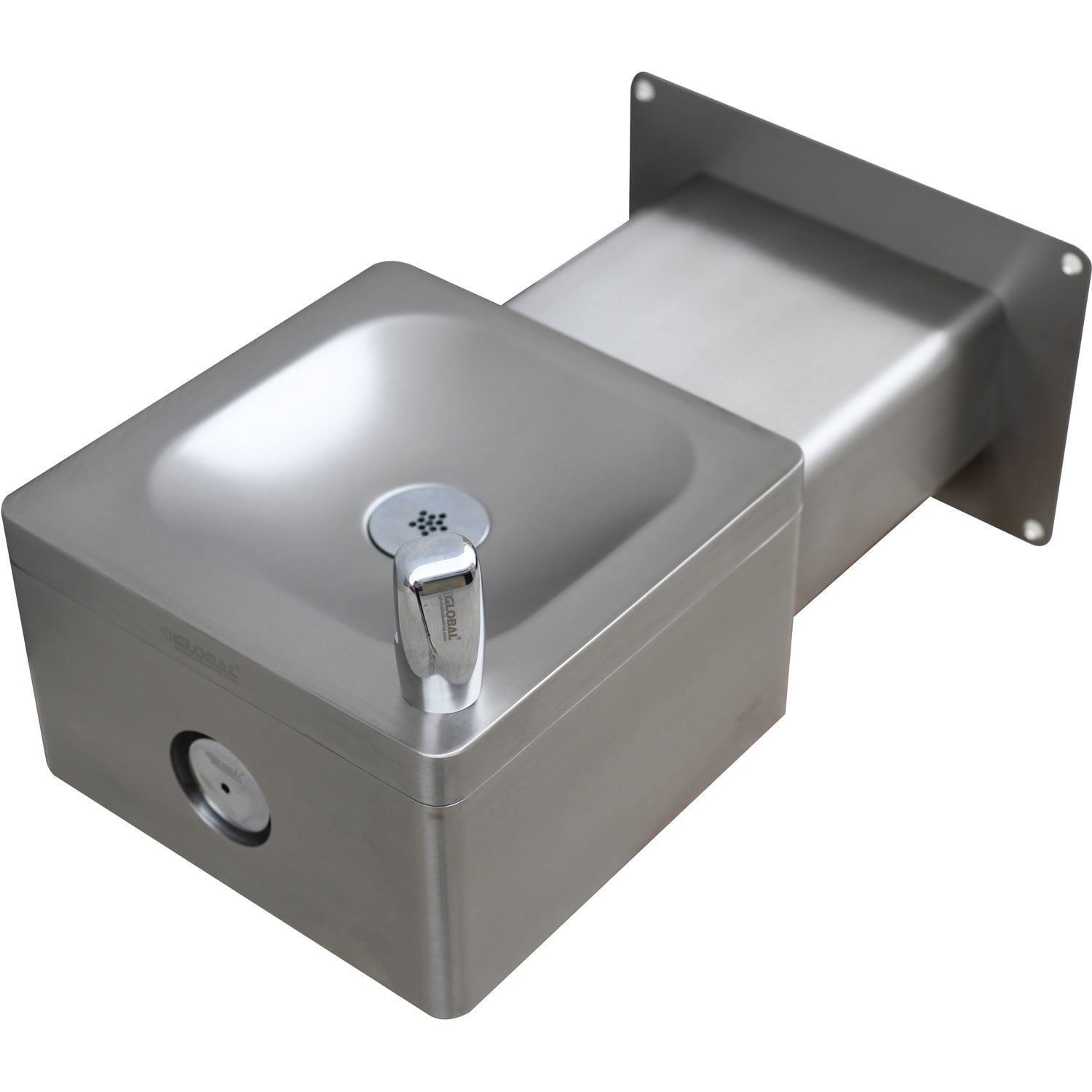 Stainless Steel Outdoor Wall Mounted Drinking Fountain