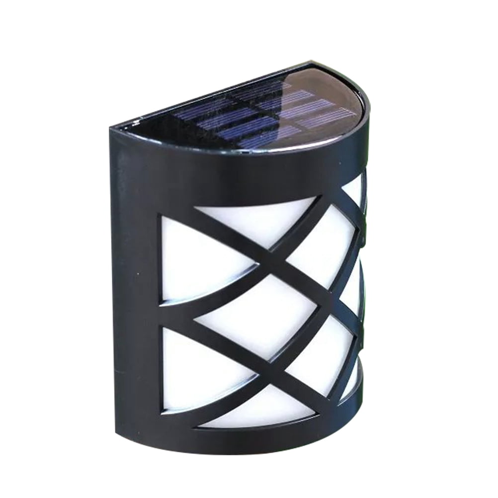 Outdoor Wall Mounted LED Solar Lights Semi Circle Solar Wall Light