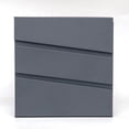 thumbnail image 1 of Outdoor Wall Mounted Locking Steel Mailbox, Florence Graphite Gray, 1 of 1