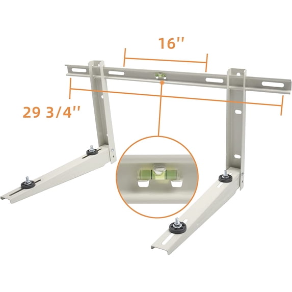 Outdoor Wall Mounting Bracket for Ductless Mini Split Air Conditioner ...