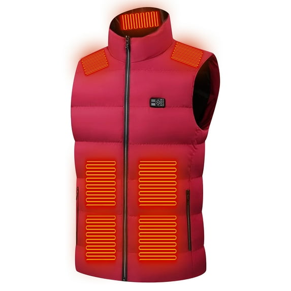 Outdoor Warm Clothing Heated For Riding Skiing Fishing Charging Via Heated Coat