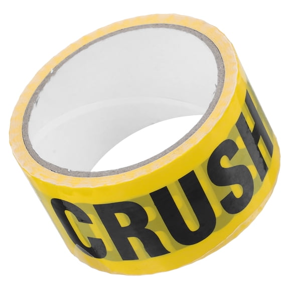 Raindrops 1 Roll of Warning Tape Adhesive Marking Tape Do Not Crush Tape Multi-function Warning Tape