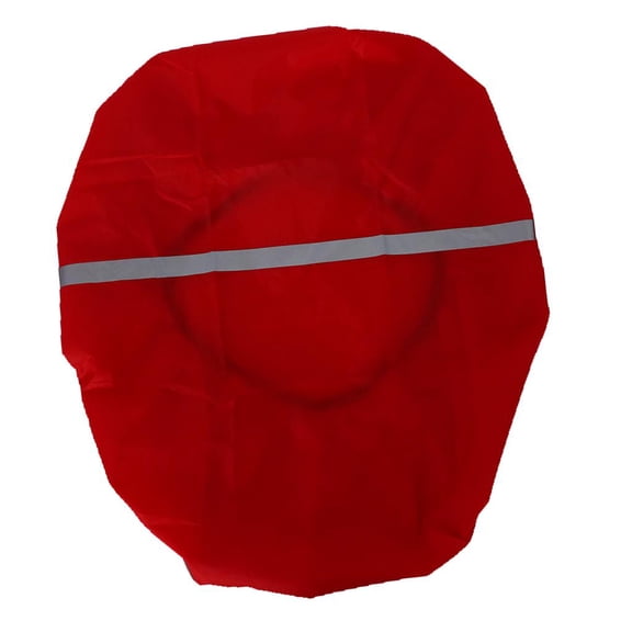 Outdoor Water Backpack Rain Cover With Reflective Strips Camping Hiking For 30- Red