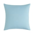 thumbnail image 1 of Outdoor Water Proof Throw Pillows Covers, Soft Solid Color Decorative Pillow Covers 18X18 Inch for Couch Bed Sky Blue, 1 of 5