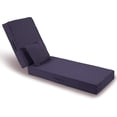 thumbnail image 1 of Aofit Outdoor Water-Resistant Olefin Chaise Lounge Chair Cushion, Removable Waterproof and Fade-Resistant, 1 Count, 1 of 8