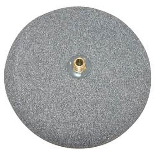 Gray 7-Inch Round Airstone Diffuser for Pond Aeration