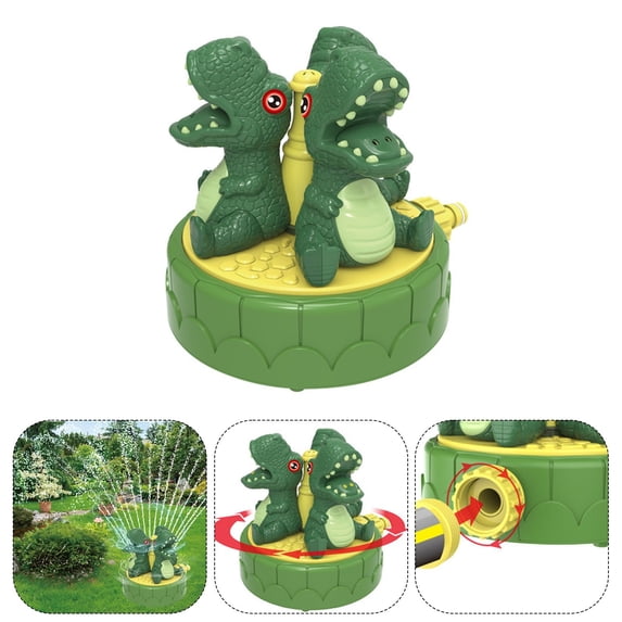Outdoor Water Sprinkler For Kids Dinosaur Summer Toy Splashing Play Nozzle Outdoor Toys For Boys Girls Children Backyard Activity