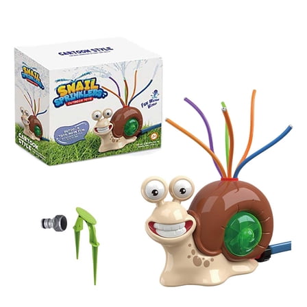 Outdoor Water Sprinkler Toy for Kids Garden Shape Spray Durable Yard Play for Ages 5 and Up Exciting Summer Outdoor Toys