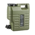 thumbnail image 1 of Outdoor Water Tank with Faucet Portable Water Storage Jug, Water Barrel & Bucket for Camping, Picnics & Outdoor Activities Outdoor Water Container, Faucet-Equipped Water Jug(12L), 1 of 8